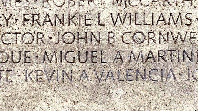 Fallen Orlando Officer Kevin Valencia's name added to police memorial wall in Washington D.C.