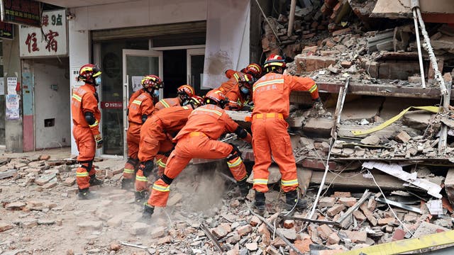 China building collapse: 2 injured, 9 arrested including owner