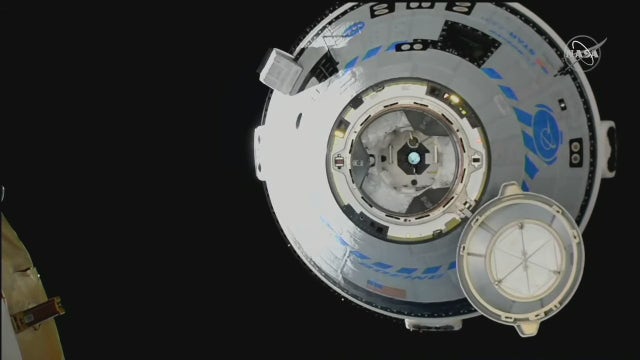 Boeing Starliner capsule completes historic docking with space station