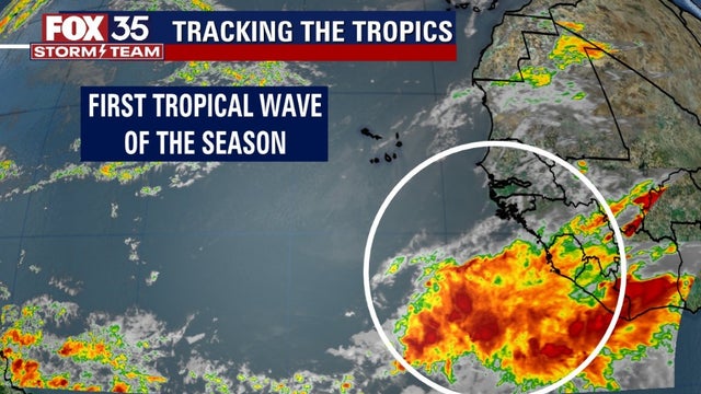 Hurricane Center monitoring first tropical wave of 2022 season