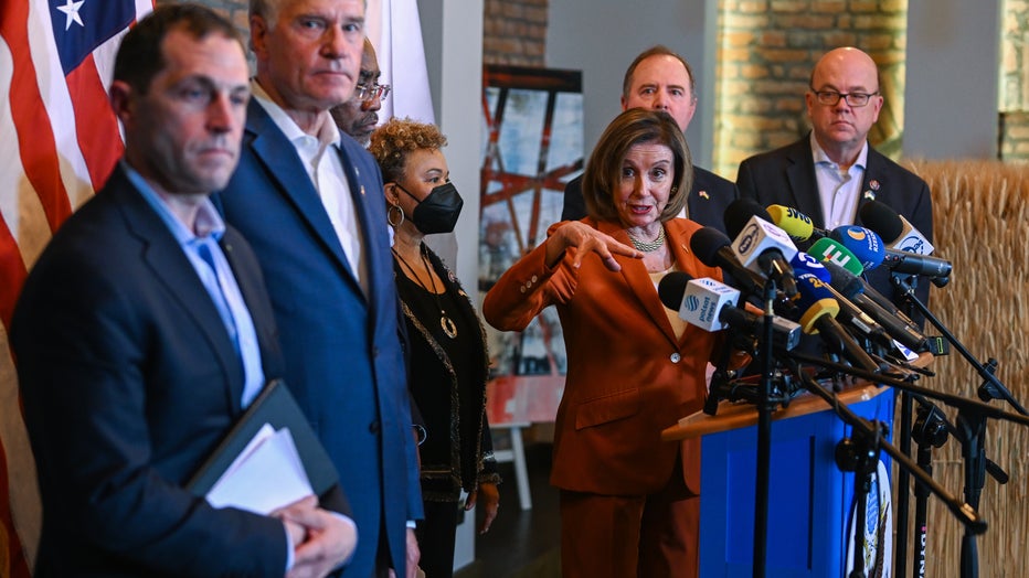 Nancy Pelosi, US Speaker Of The House, Visits Poland