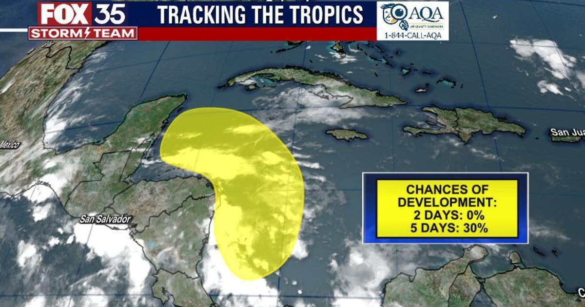Tracking the Tropics: Area of low pressure in Caribbean Sea has 30% ...