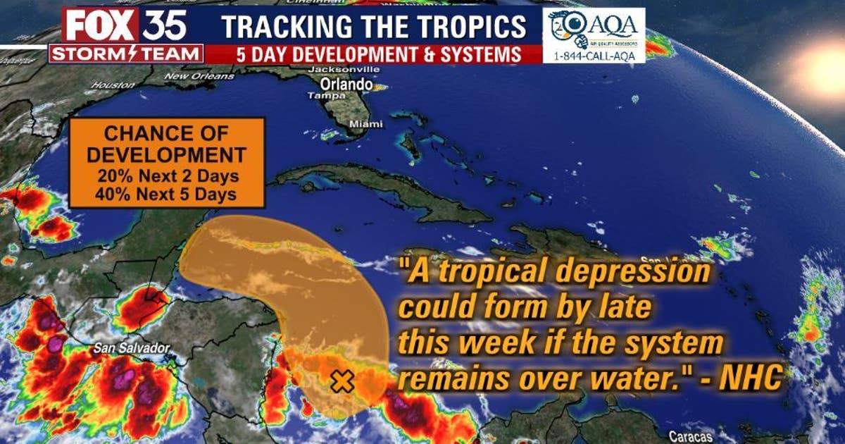 NHC: System in Caribbean Sea could become next tropical depression this ...