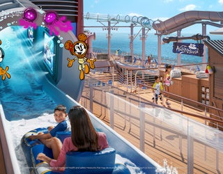 Disney Wish,' Disney's newest cruise ship, arrives to Port