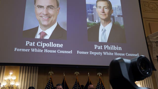 Jan. 6 panel subpoenas Trump White House counsel Pat Cipollone