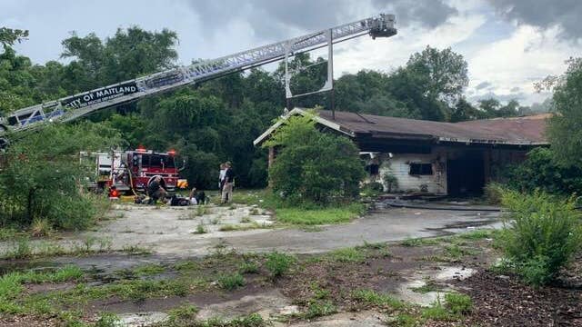More than 50 firefighters battle fire at vacant school in Maitland
