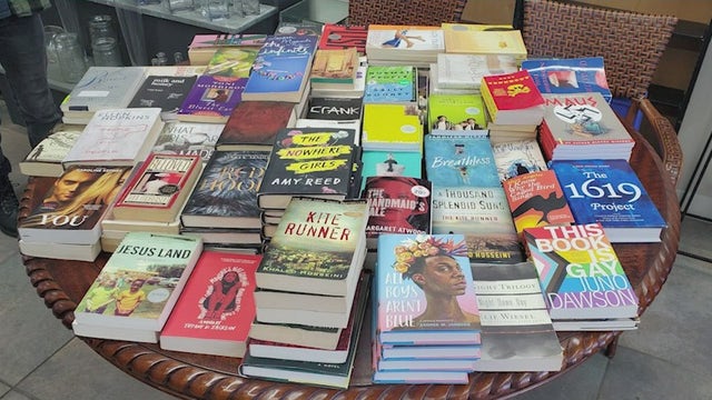 'We need to carry these book': Florida teacher raising money to make banned books available to students