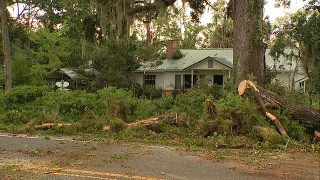 Severe weather leaves downed trees, power outages across parts of Marion County