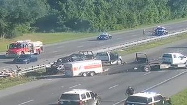 FHP: Driver kills man, injures several including child in DUI crash on I-75 in Wildwood