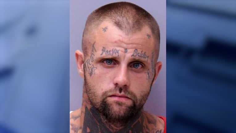 Man with Florida tattoo on head calls 911 for ride home