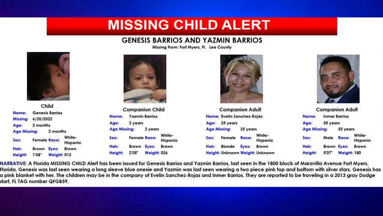 Missing Child Alert Canceled After Florida Baby, Toddler Found Safe ...