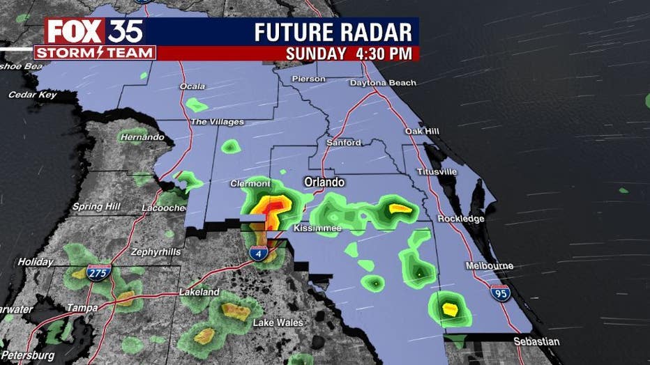 Not Quite As Hot, But Storm Chances Are On The Rise In Central Florida ...