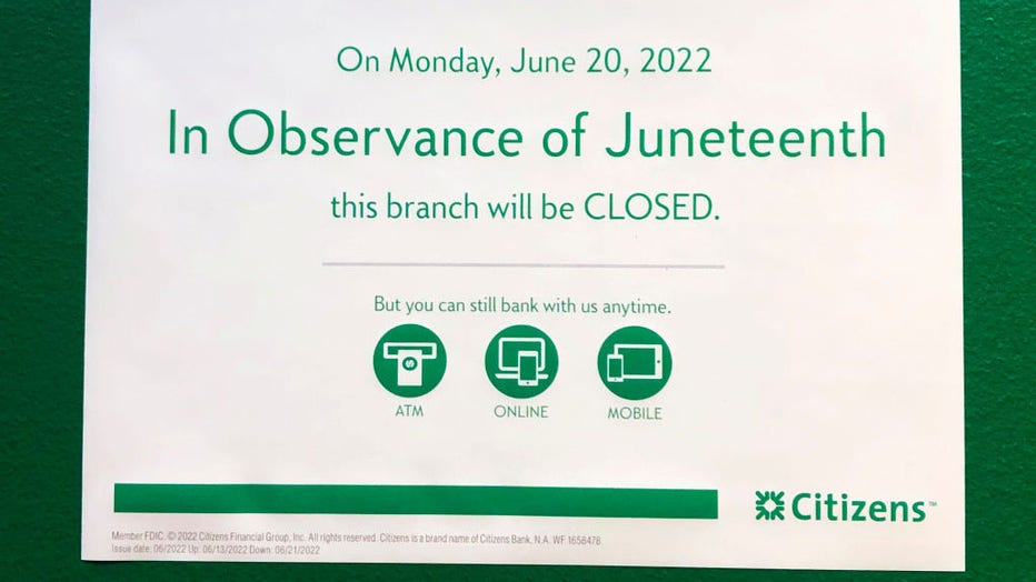 Juneteenth federal holiday What s open and closed on Monday