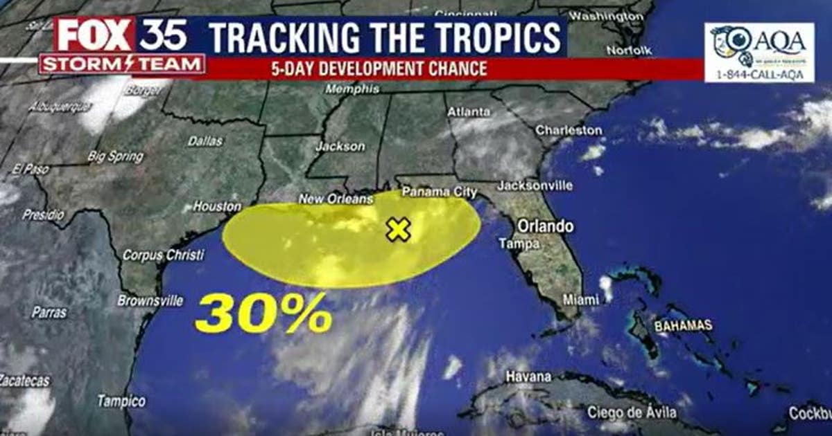 Hurricane center monitoring system near Florida | FOX 35 Orlando