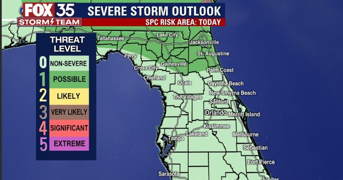 Storm chances increasing for Central Florida heading into the weekend ...