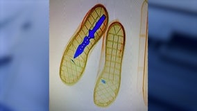 Florida man found with dagger in his shoe during security screening at DeLand courthouse, deputies say