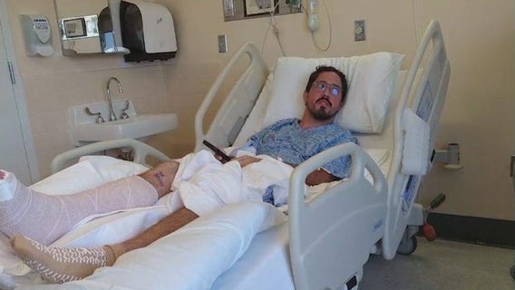 Orlando man recovering after bitten by shark in Daytona Beach