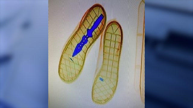 Florida man found with dagger in his shoe during security screening at DeLand courthouse, deputies say