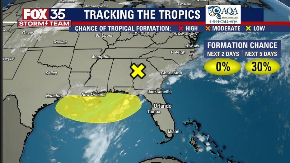 National Hurricane Center New system developing in the Gulf of Mexico