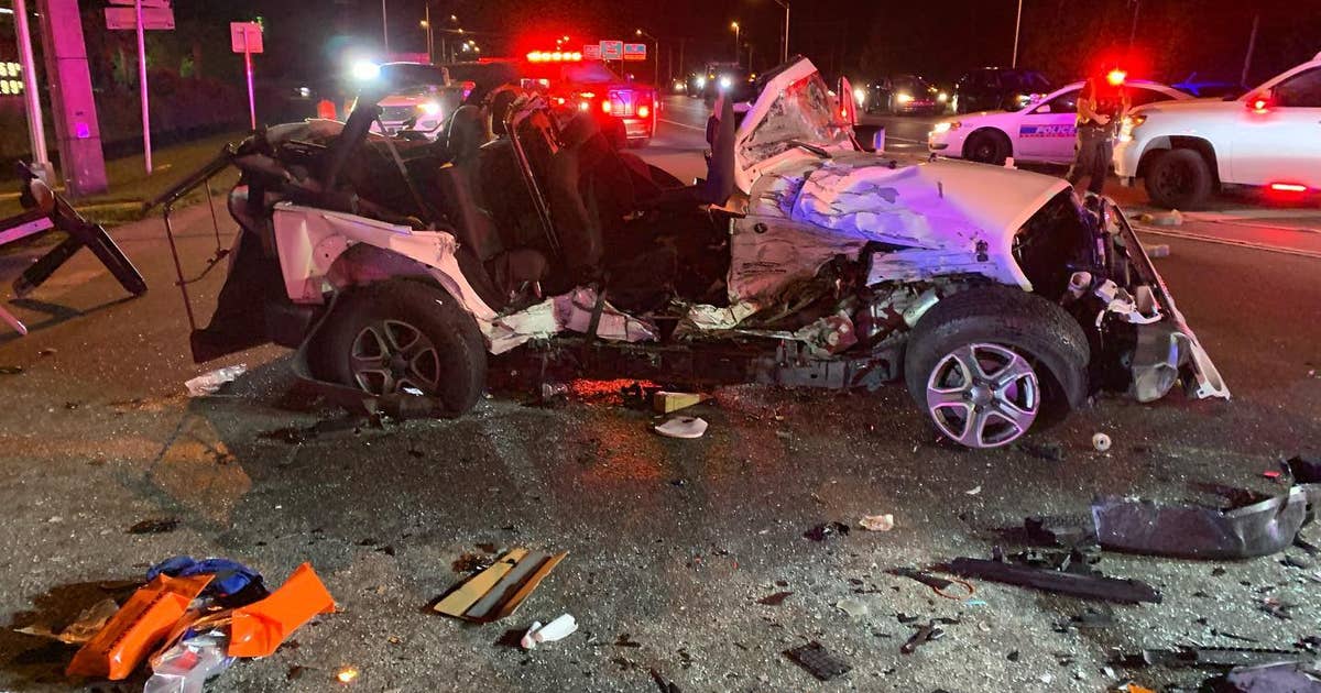 Five people rushed to hospital after serious crash | FOX 35 Orlando