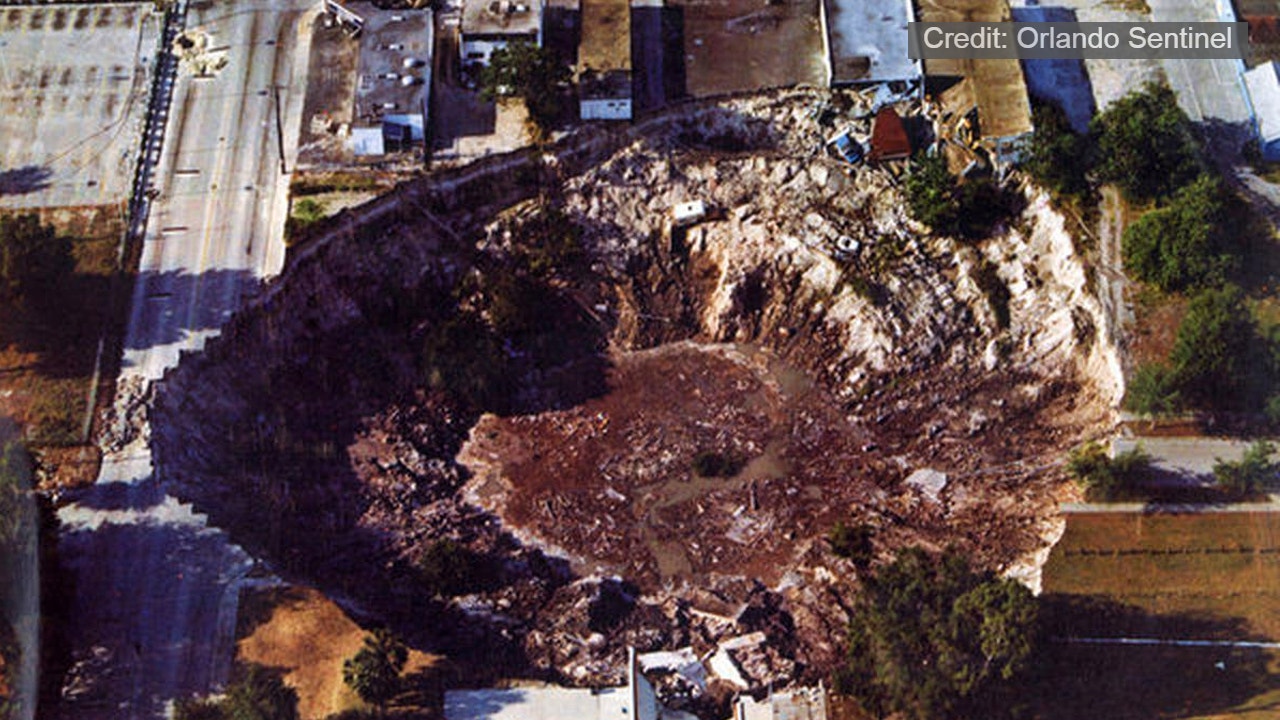 Sinkhole creates new Florida lake: History of Lake Rose in Winter