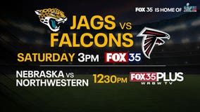 FOX 35 TV Programming: How to watch Jaguars-Falcons preseason game, Nebraska-Northwestern game on Saturday
