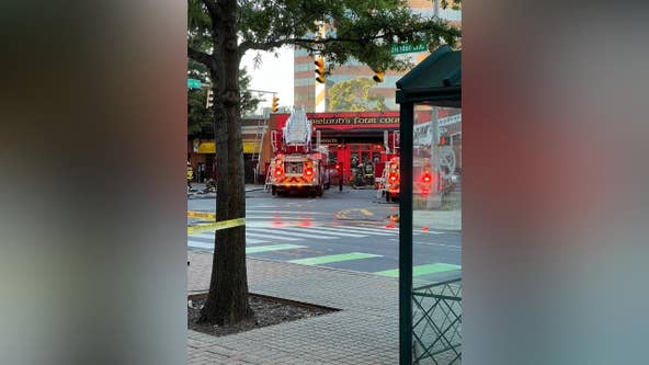 15 injured after fiery crash in Arlington where car runs into restaurant