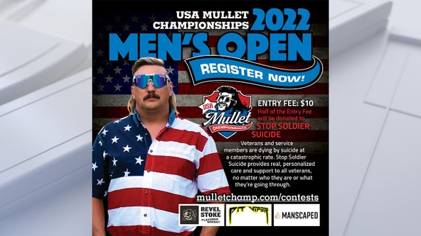 The 2022 US men’s mullet championship is open