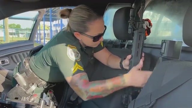 Brevard County parents react to resource officers armed with rifles around school