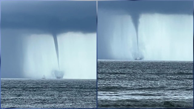 Waterspout spotted off Volusia County coast near Daytona Beach