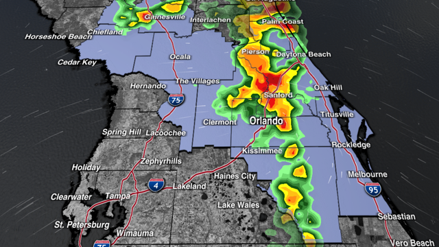 Orlando weather forecast: Showers could linger into over night hours in some areas