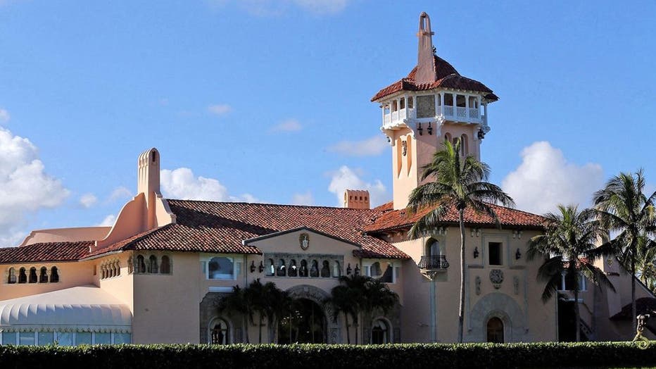 Former president Donald Trump’s Mar-a-Lago resort in Palm Beach, Florida. (Charles Trainor Jr./Miami Herald/Tribune News Service via Getty Images)