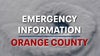 Orange County Emergency Information