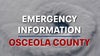 Tropical Storm Ian: Osceola County Emergency Information - evacuations, sandbags, shelters, school closings