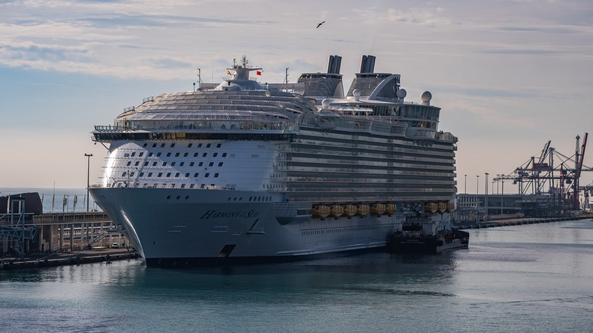 'Raining in the hallway': Royal Caribbean cruise ship soaked by freak-flooding fiasco
