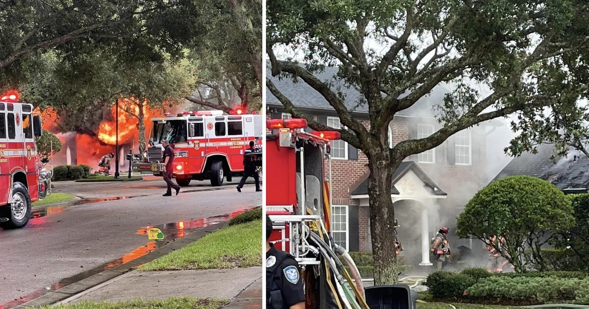 Winter Park firefighters battle large house fire | FOX 35 Orlando