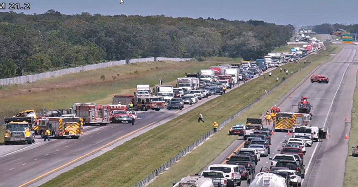 Tanker overturns in Orange County causing heavy traffic delays on SR ...