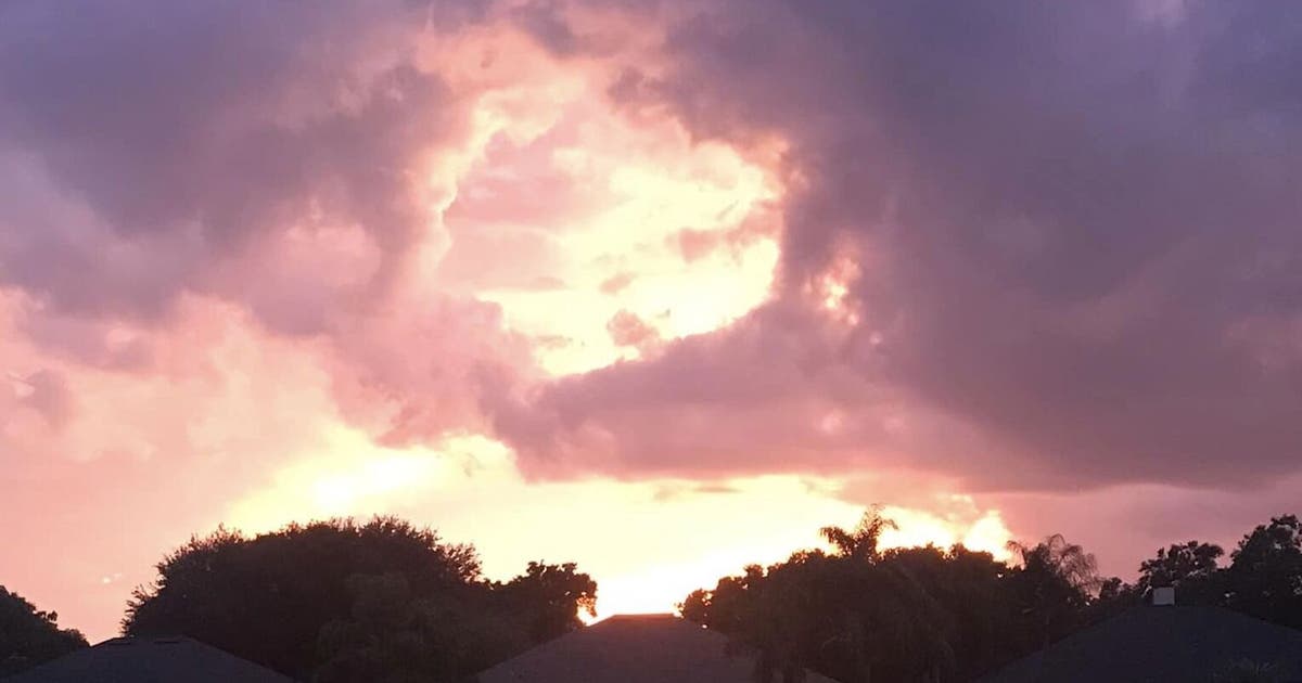 Florida woman spots heart in clouds over Orlando as Hurricane Ian nears ...