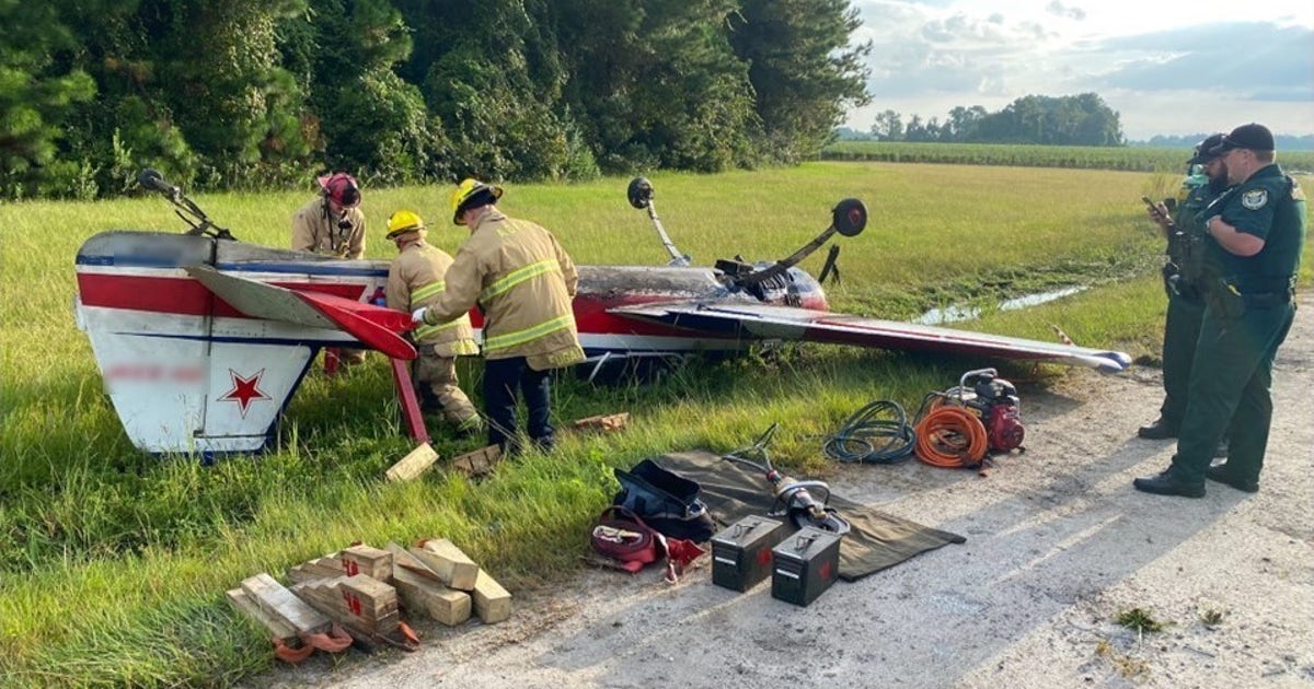 Plane crashes in Alachua County, Florida deputies say | FOX 35 Orlando