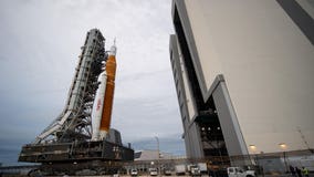 NASA moon rocket back in hangar as Ian approaches Cape Canaveral