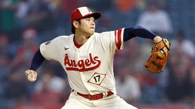 Angels' Shohei Ohtani no-hit bid falls short in 8th vs. Oakland A's