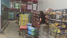Floridians stock up on water, supplies to prepare for Tropical Depression 9
