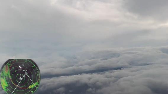 WATCH: Here is what it looks like inside the eye of Hurricane Fiona