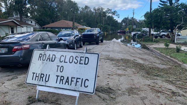 Alligators, sharks spotted in Florida streets as neighbors band together in Hurricane Ian recovery