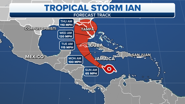 What is the 'cone of uncertainty' in hurricane forecasts?