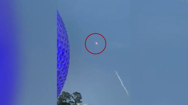 VIDEO: SpaceX Falcon 9 rocket launches over Disney's Epcot