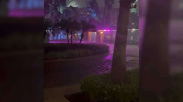 Hurricane Ian floods Disney World hotel in Florida