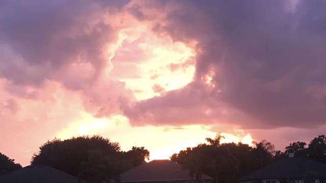 Florida woman spots heart in clouds over Orlando as Hurricane Ian nears: 'We'll be fine'