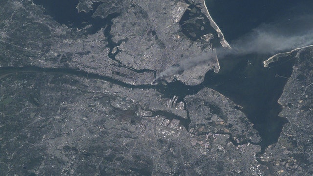 'Terrible day': NASA shares somber image from space showing smoke rising from Twin Towers on 9/11