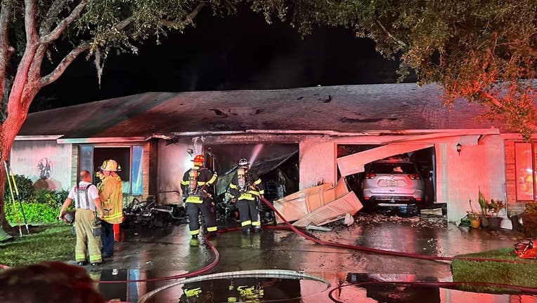 Vehicle Fire In Garage Spreads To Home In Oviedo | FOX 35 Orlando